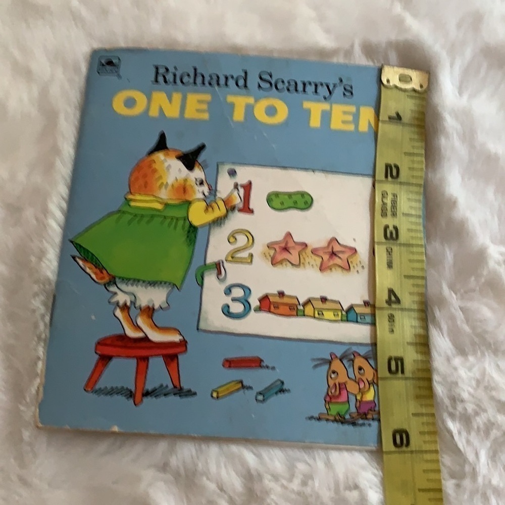 Vintage Paperback Book;Richard Scarry’s One to Ten - Picture 7 of 7